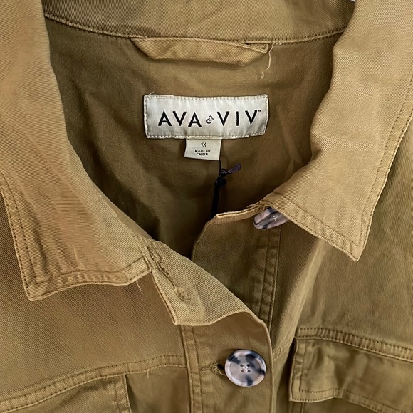 NWT AVA & VIV Button Jacket - Picture 3 of 6